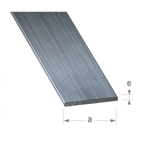 Cqfd Perfil Plano Aço 20x2mm - 1m - 2421052