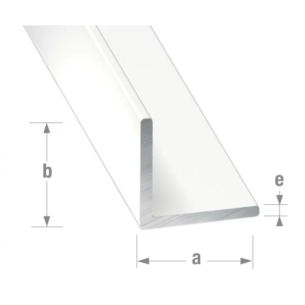 Cqfd Cantoneira Alumínio Lacado 20x20x1,5mm-1m - 2421899