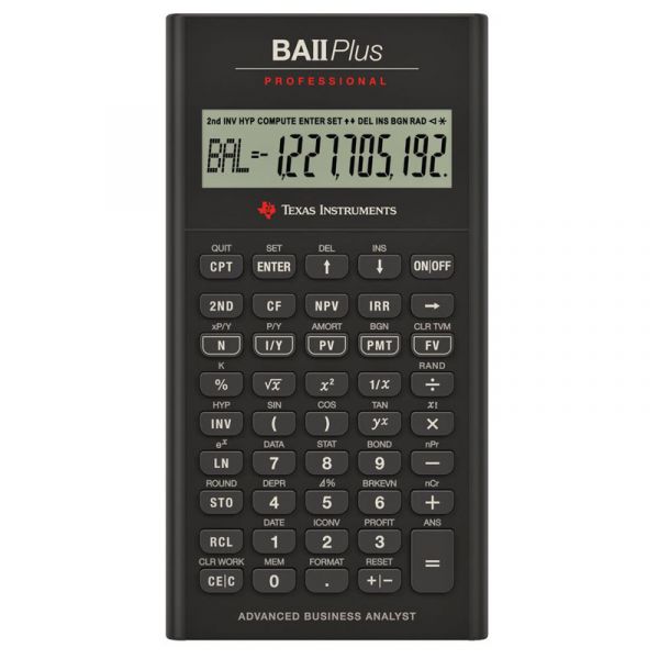 Calculadora Texas Financeira BA II Plus Professional
