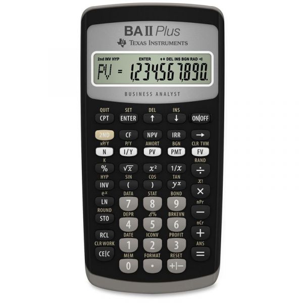 Calculadora Texas Financeira TI BA II Plus