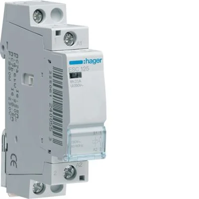Hager ESC125 Contactor 1P 25A 1NA 230V