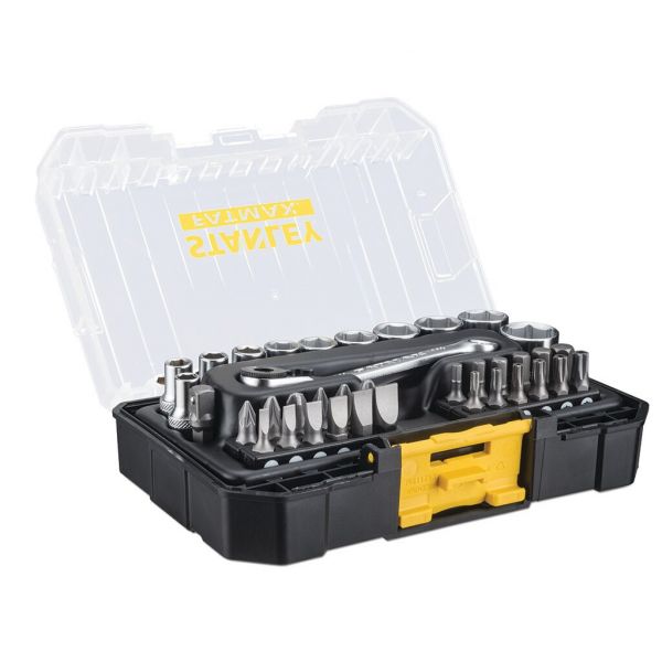 Stanley Fatmax Mala com Chaves de Caixa Stanley S-stak 1/4" 37 Chaves