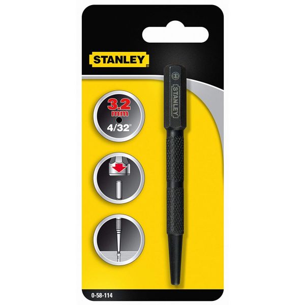 Stanley Punção Aço Temperado 101x3,2mm - 0-58-114