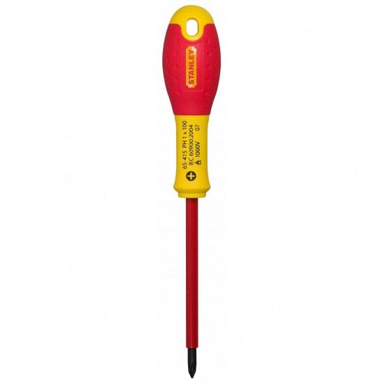 Chave de fenda FatMax® Phillips PH1 X 100 mm refª 0-65-415 STANLEY