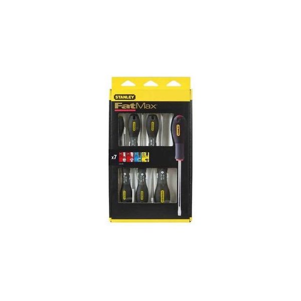 Stanley Jogo de Chaves de Fenda Fatmax® Jogo 7 Peças Plano/pozidrivee ref.0-65-425