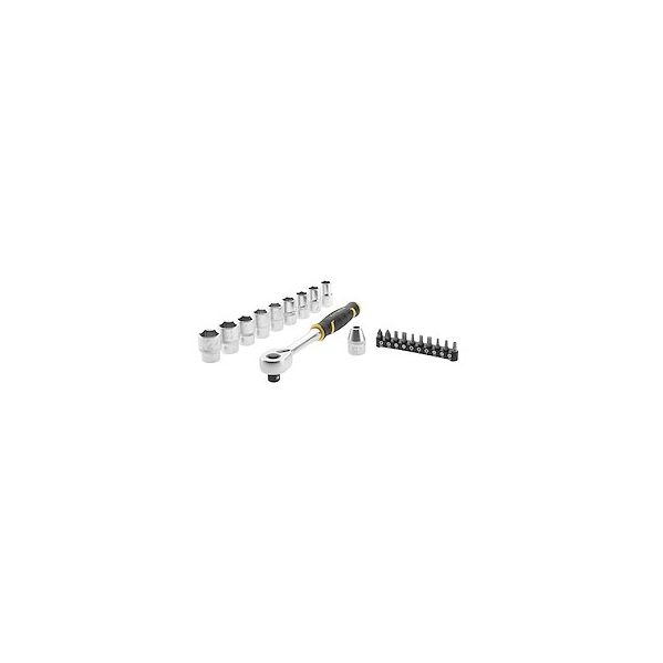 Stanley Fatmax Conjunto Roquete Stanley 1/2 + Chave Caixa + Bits