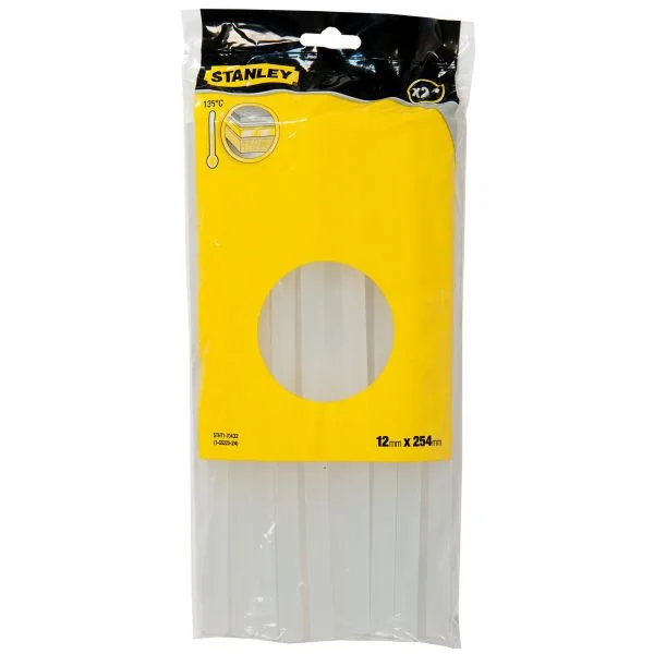Stanley Barras Translúcida 24unidades Por Saco 12mm X 254mm - STHT1-70432