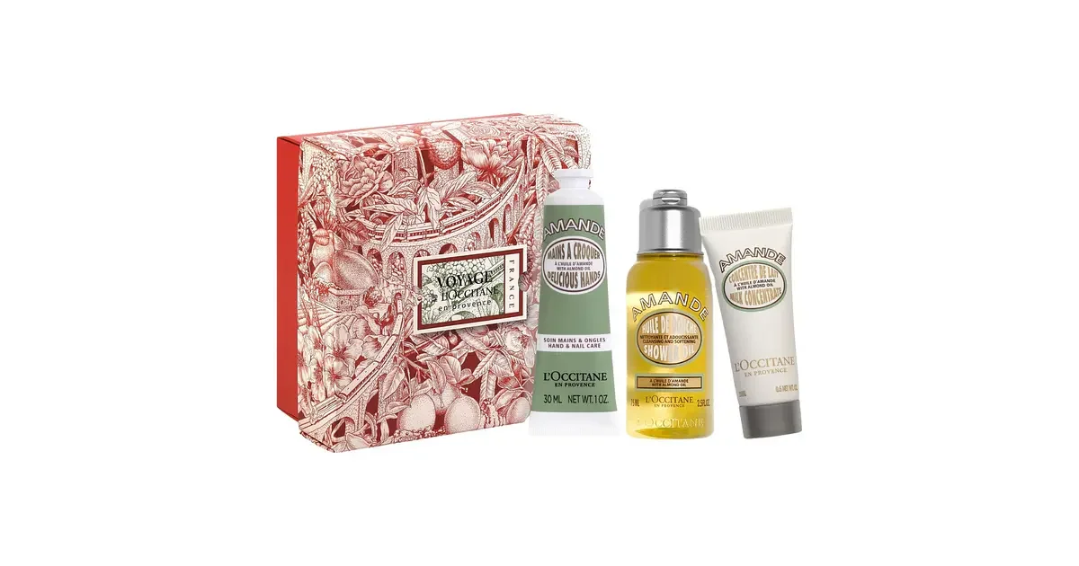 Coffret L'Occitane En Provence Almond 3 Itens