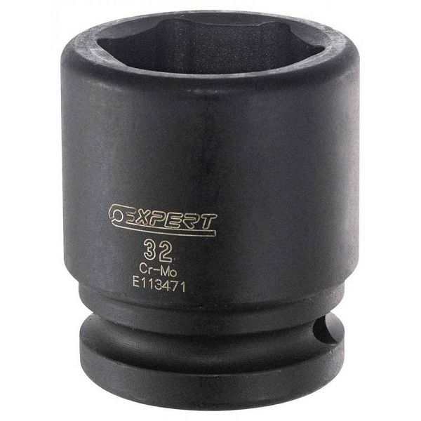 Expert Chave Impacto 3/4" 38mm Chave de Caixa de Impacto de 3/4" com 38mm. Feita para Resistir Aos Impactos Das Máquinas de Impacto. Feita em Aço Cromo Molibdênio. - E113476
