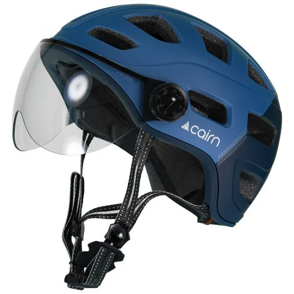 Cairn Quartz Led Usb Visor Helmet Azul M