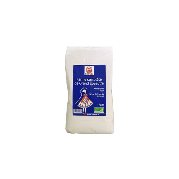 Celnat Farinha de Espelta Integral Bio 1kg