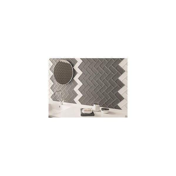 Artens Revestimento Cerâmico Artens District Branco Mate 7.3X15CM