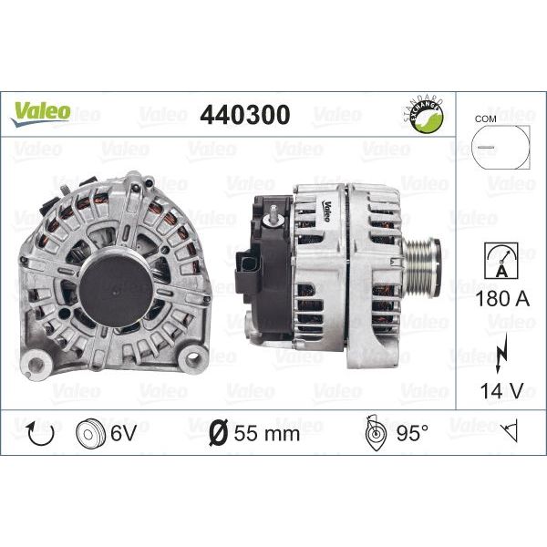 VALEO Alternador - 440300