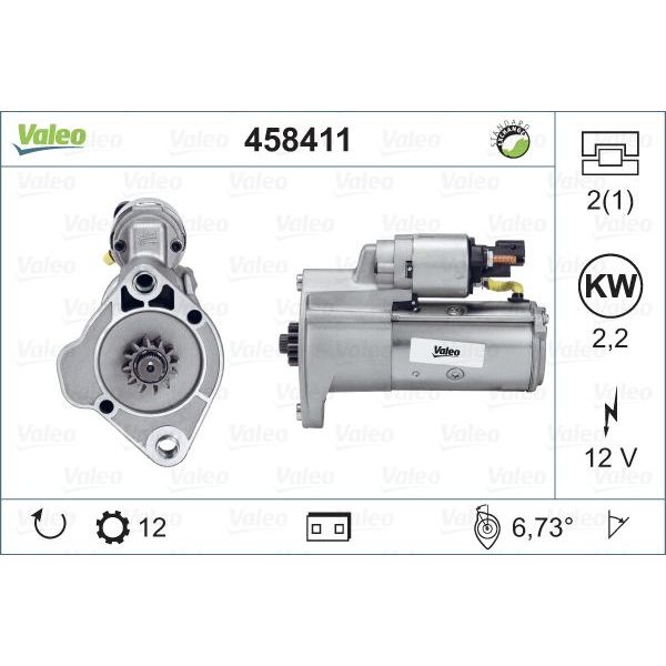 Valeo Motor de Arranque - 458411