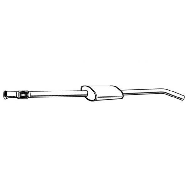 Walker 21160 - Panela de escape central - 3277490211606