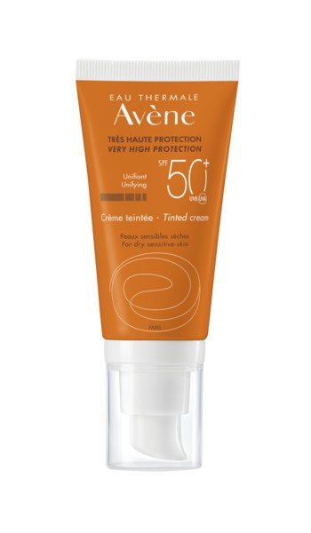 AVÈNE SOLARES CREME 50+ COM COR 50 ml