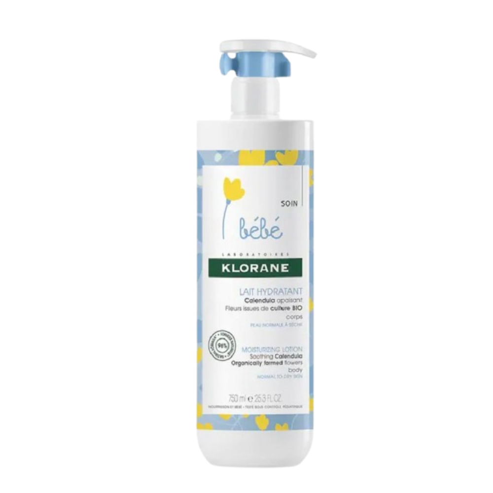 Klorane Bebé Leite Hidratante Corpo com Calêndula 750ml