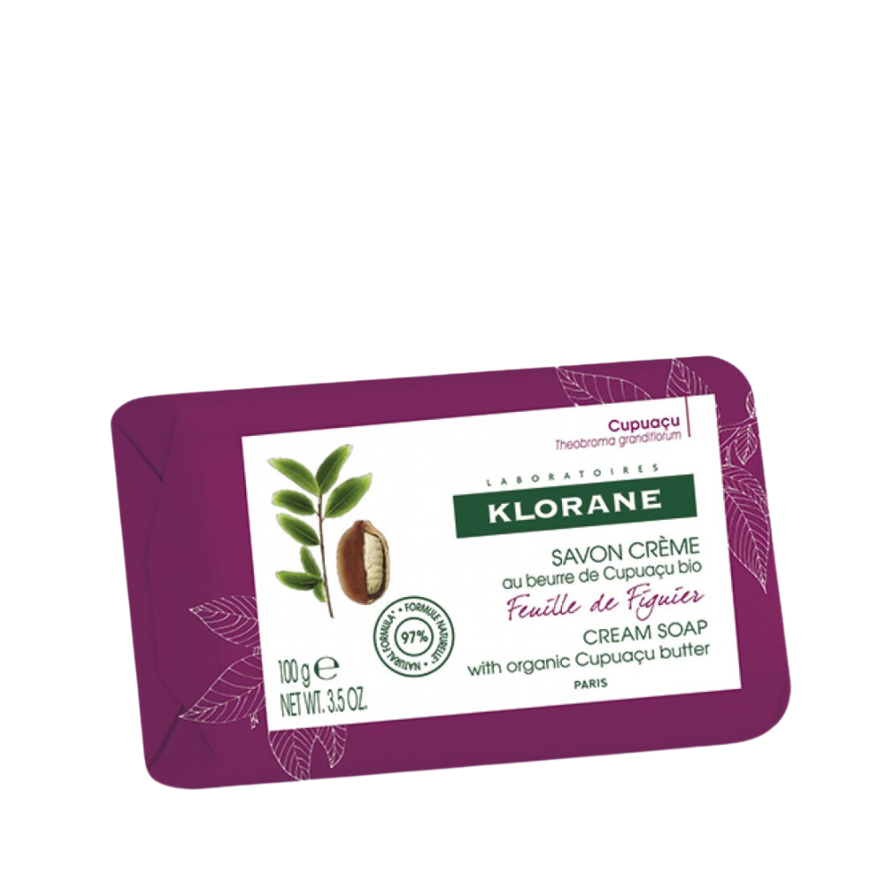 Klorane Cream Soap with Fig Leaf 100g