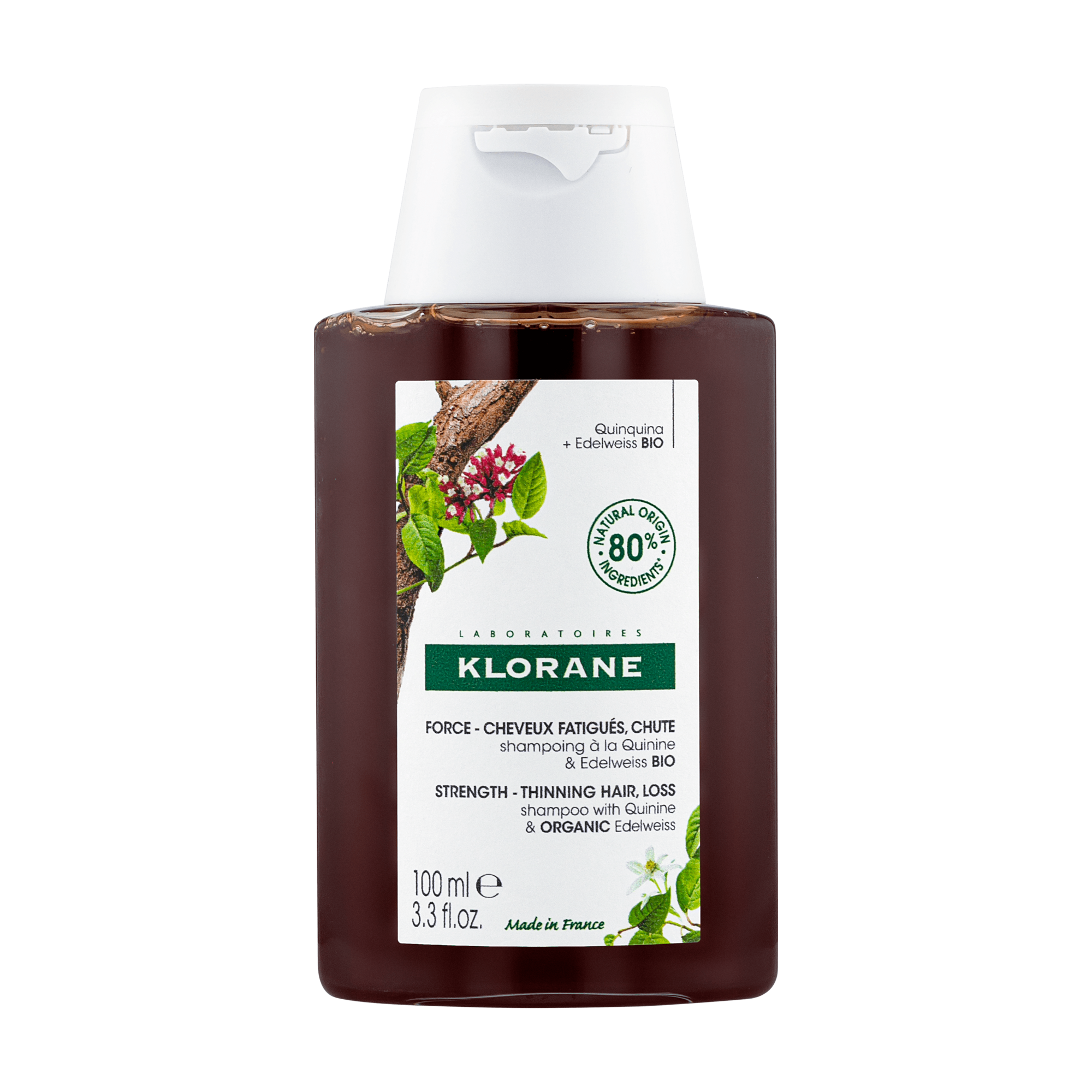 Klorane Champô Queda de Cabelo Quinina BIO 100ml