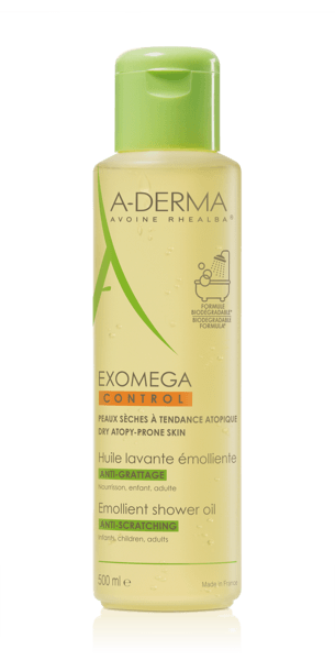 A-Derma Exomega Control Óleo de Banho 500ml
