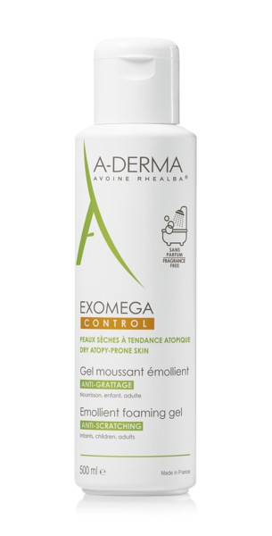 A-Derma Exomega Control Gel Espuma Emoliente 500ml