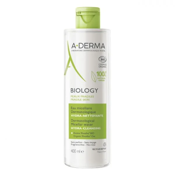 A-Derma Biology Água Micelar Dermatológica 400ml