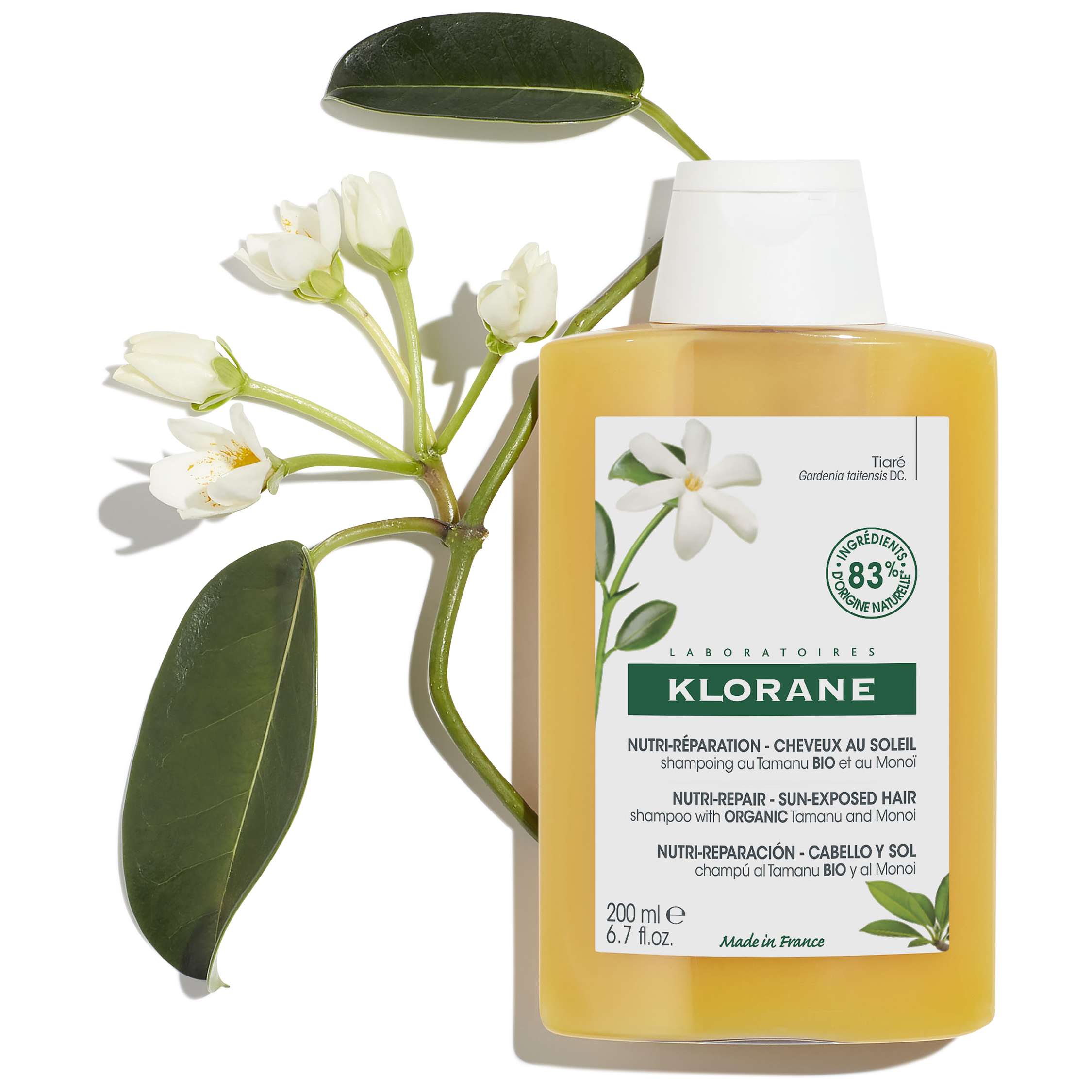 Klorane Champô Nutritivo para Cabelo Exposto ao Sol 200ml
