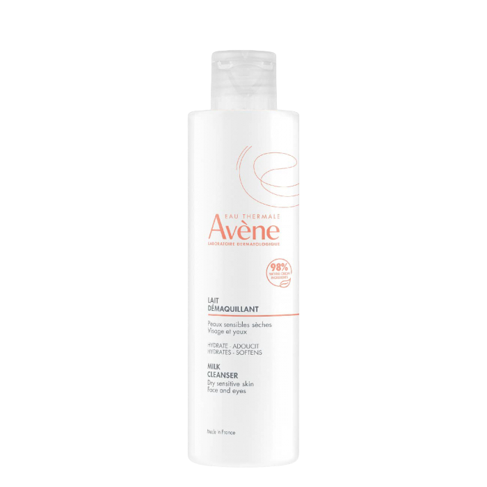 Avène Leite Desmaquilhante 200mL – Limpeza Suave & Conforto