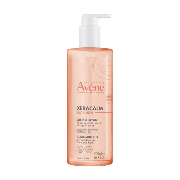 Avène Xeracalm Nutrition Gel Limpeza 500ml