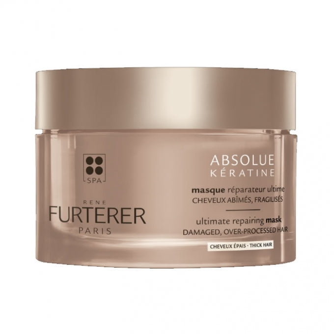 René Furterer Absolue Kératine Máscara de Reparação - Cabelos Espessos 200 mL