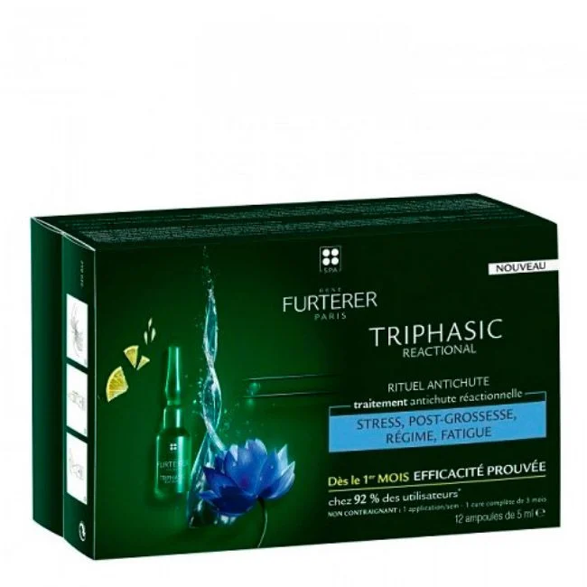RENÉ FURTERER TRIPHASIC ANTI-QUEDA REACIONAL 12 AMPOLAS