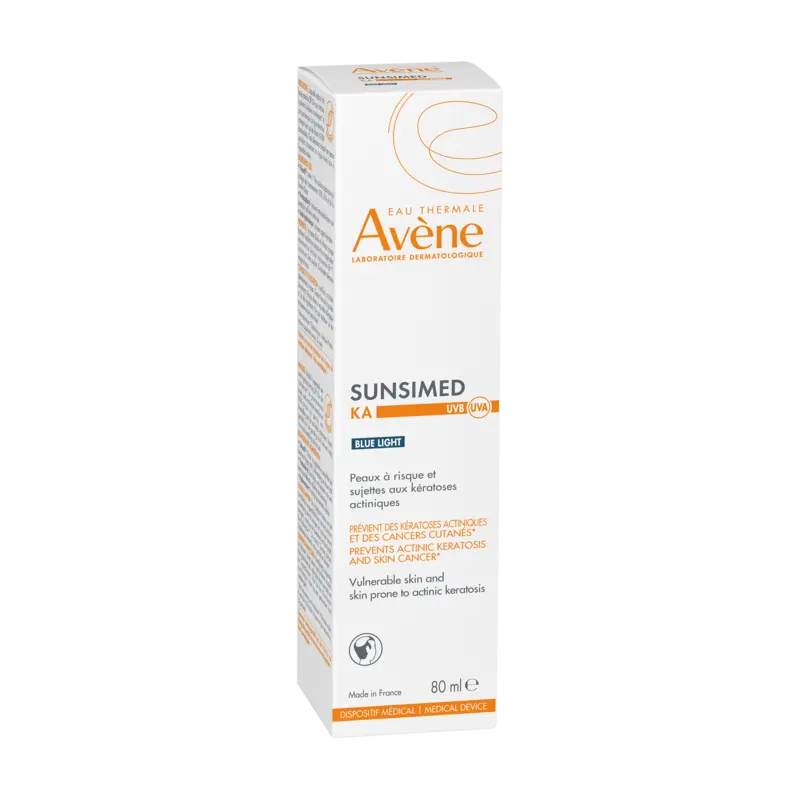 Avène Solar Sunsimed KA Creme SPF50+ 80mL – Proteção para Pele de Risco