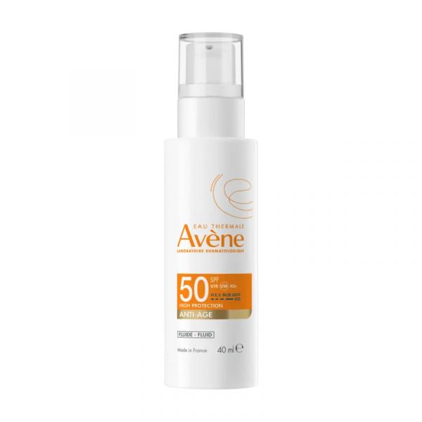 Protetor Solar Avène Solar Fluído Anti-Idade SPF50 40ml