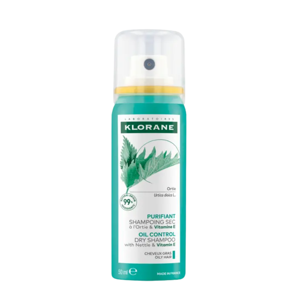 Klorane Ortiga com Vitamina E Champô Seco Cabelo Oleoso 50ml