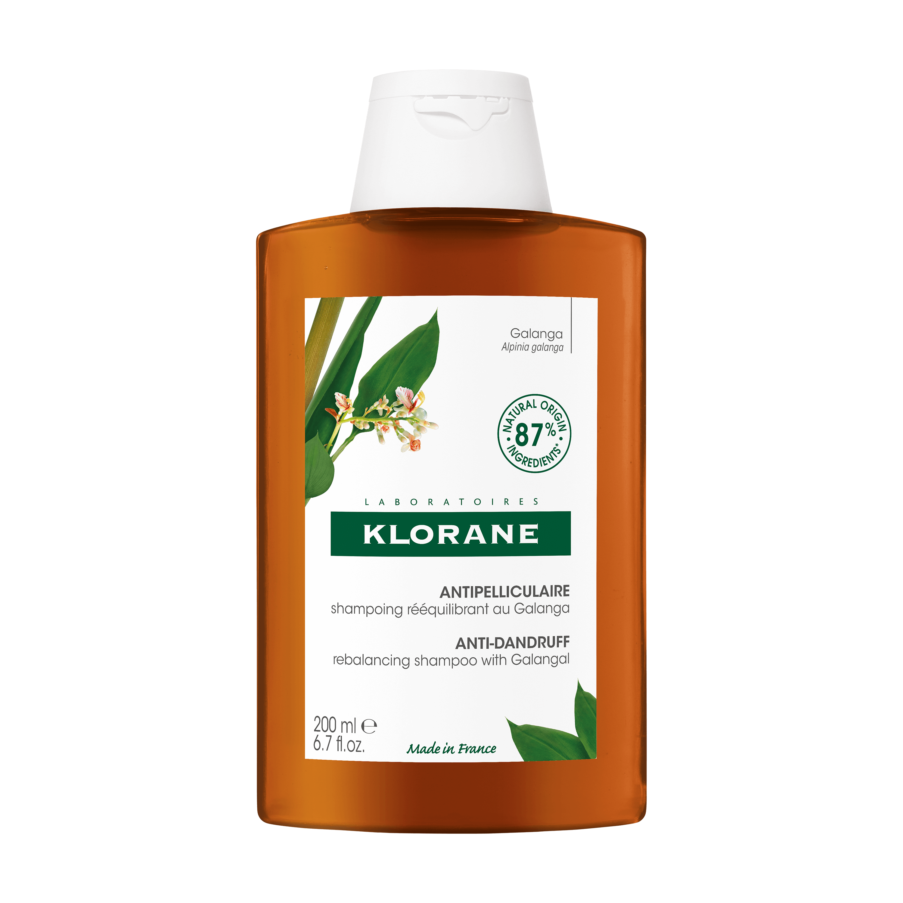 Klorane Capilar Champô Anticaspa Galanga 200mL