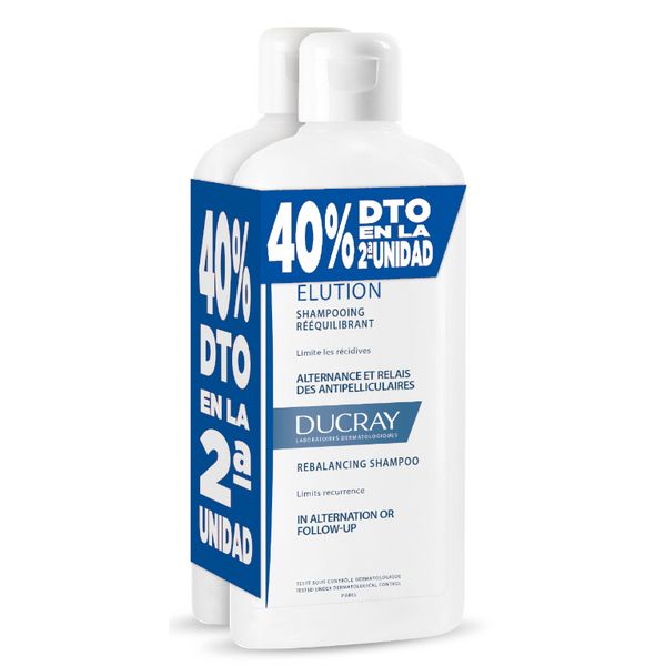 Ducray Shampoo Duplo Elution 2x400ml