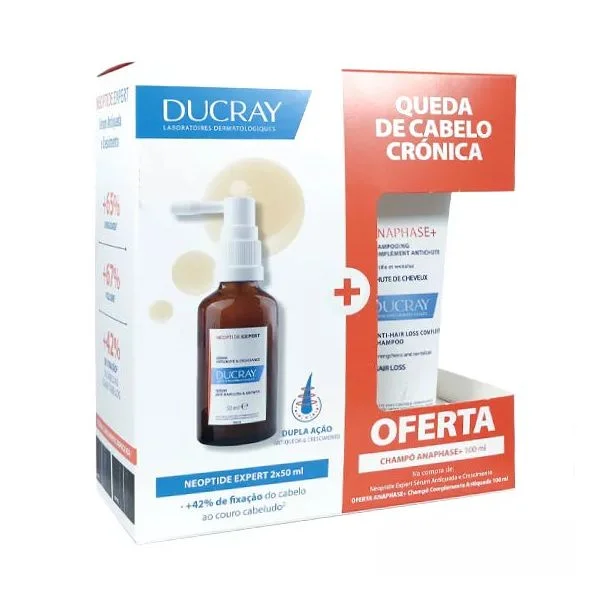 Ducray Neoptide Expert Sérum 2x50ml + Anaphase Shampoo 100ml