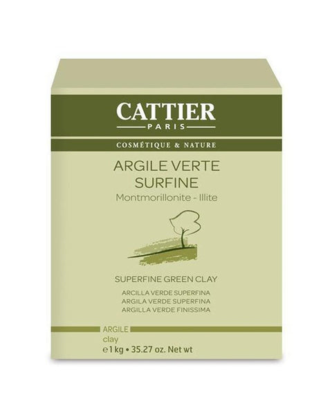 Argila Verde Superfina - 1kg - Cattier