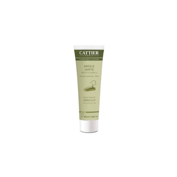 Cattier Máscara Argila Verde Cachimbo 100g