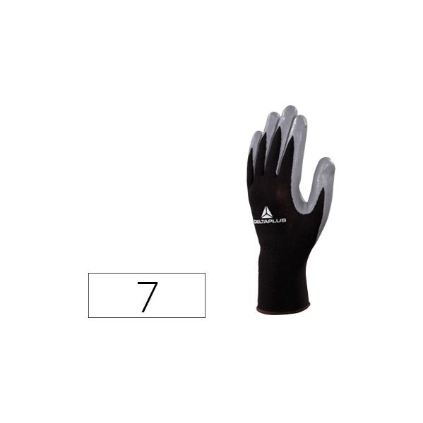 Delta Plus Luva Proteção Nitrilo Ve 12 Cinza N 7 - 0151764
