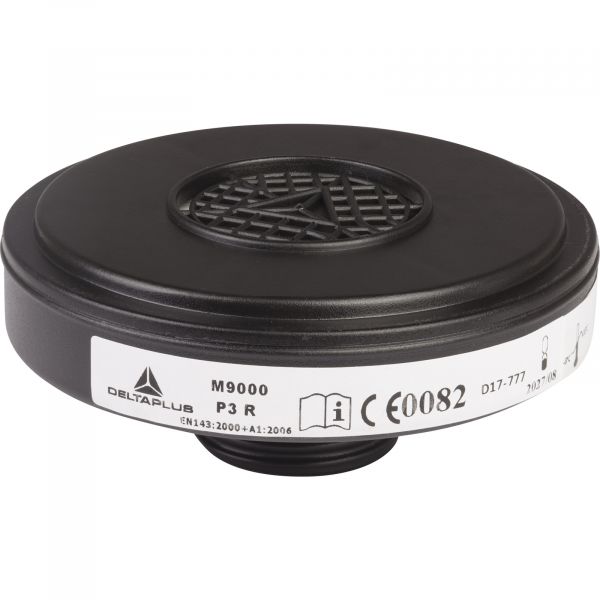 Deltaplus Caixa 4 Filtros a Partículas P3 R Preto sem Tamanho