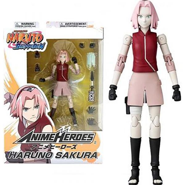 Bandai Anime Heroes Naruto Haruno Sakura Figure