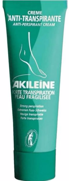Akileine Creme Anti-Transpirante Pés 50 mL