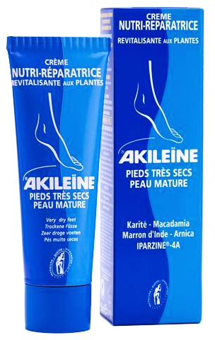 Akileine Creme Nutri Reparador Pés Muito Secos 50 mL