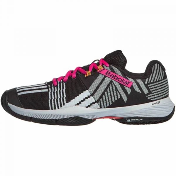Babolat Sapatilhas de Pádel para Adultos Sensa Preto 3970-4024, 38.5