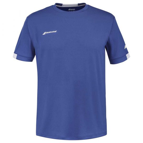 Babolat Play Short Sleeve T-shirt Azul XL Homem