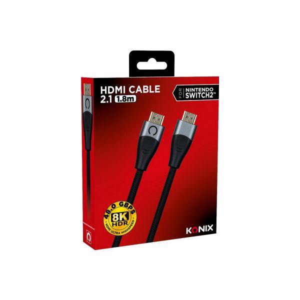 Konix Cabo HDMI 2.1 Nintendo Switch 2