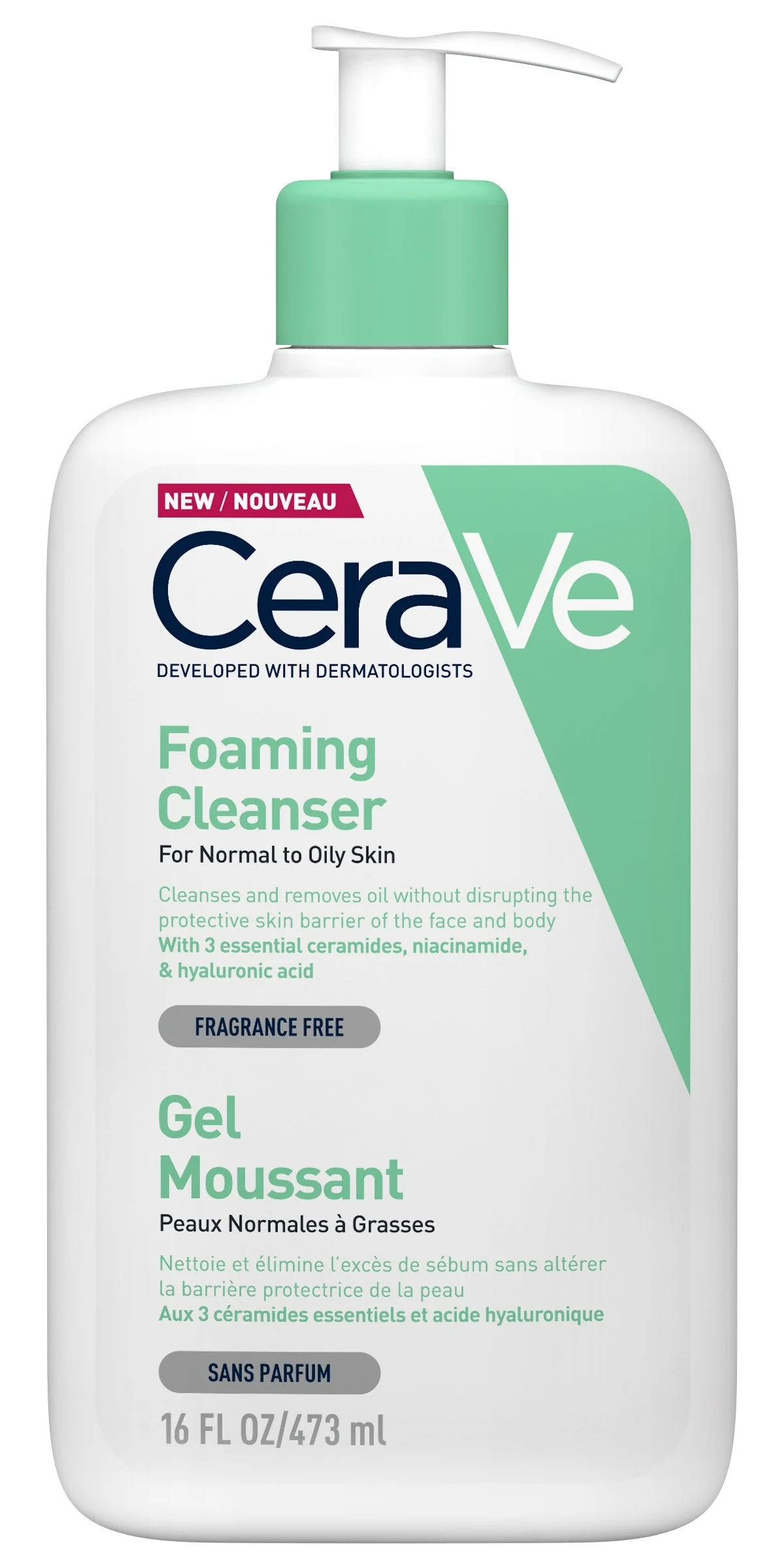 CeraVe Gel Espuma De Limpeza 473ml
