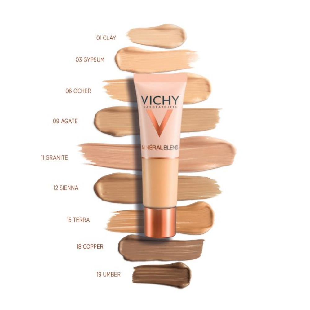 Vichy Minéralblend Fond De Teint Hidratante - N.º 11 Granite 30ml