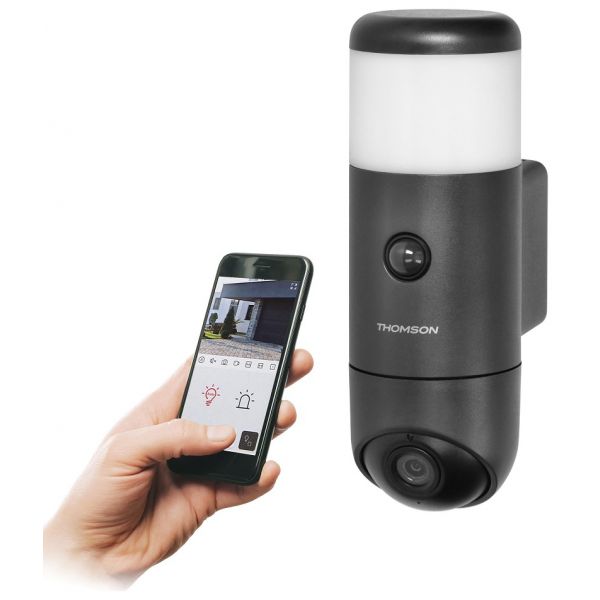 Thomson Câmara Ip Motorizada Wi-fi 1080p IP65 C/ Iluminação - THOMSON512511